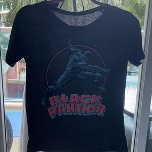 black pander t-shirt